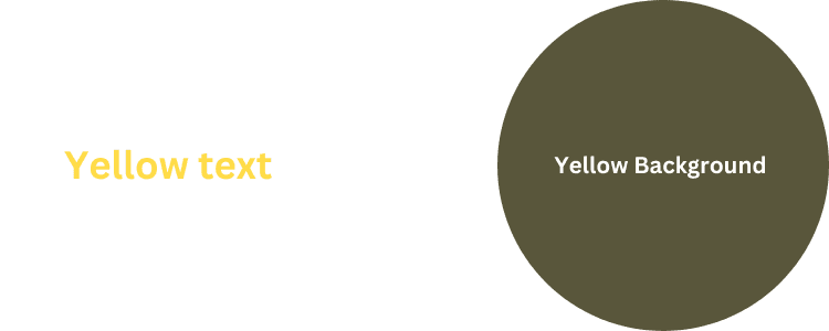 yellow notion dark mode color