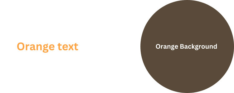 orange notion dark mode color